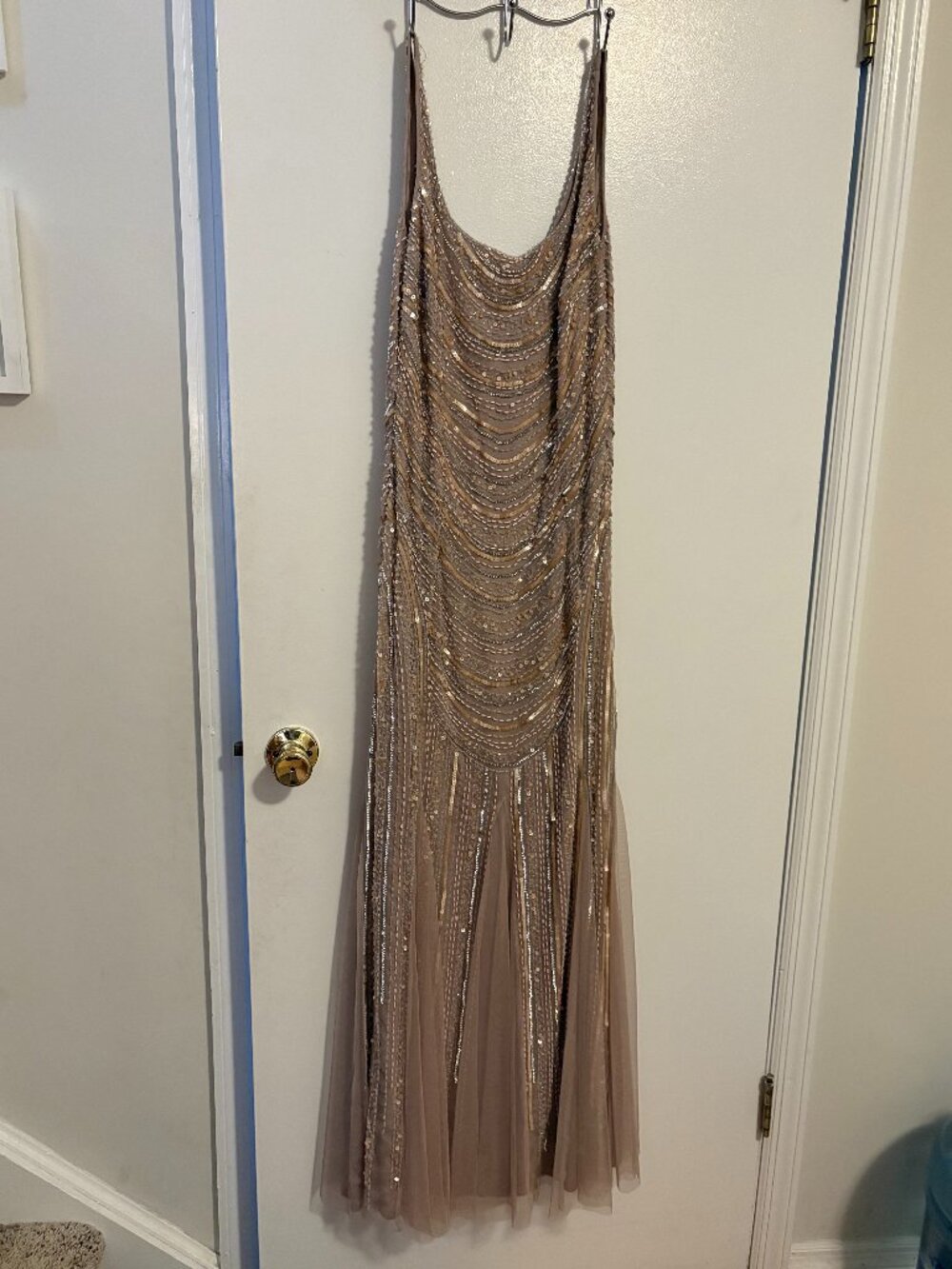 Adrianna Papell Beaded Formal Dress